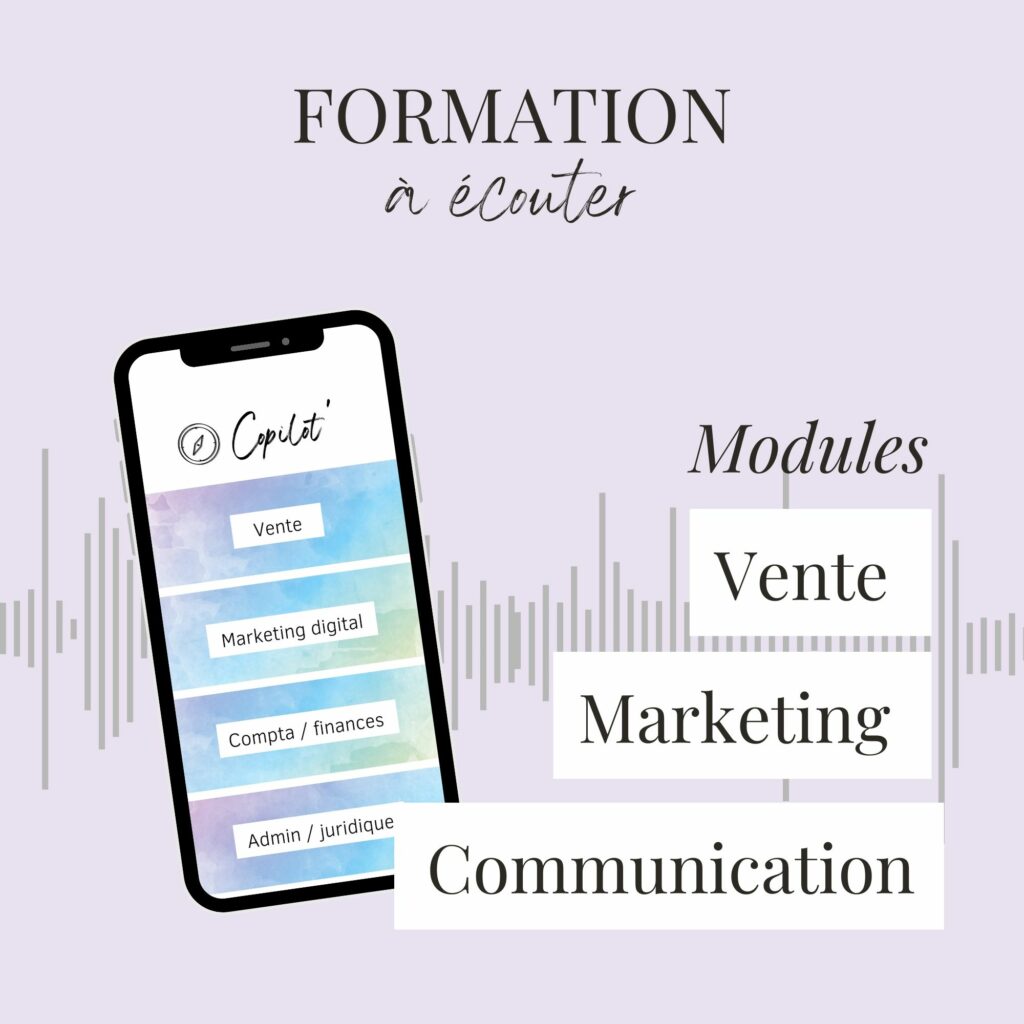 Copilot' - modules Marketing, Communication & Vente