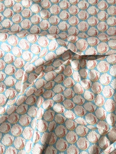 1 mètre de Liberty Tana Lawn™ Peacocks of the Grantham Hall coloris C - Motif Personnel
