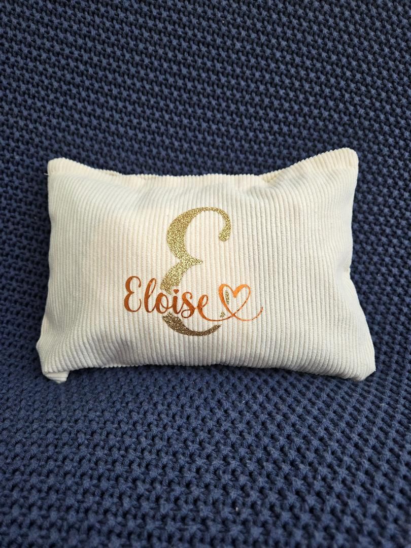 Trousse blanche à personnaliser - Bulle de scrap