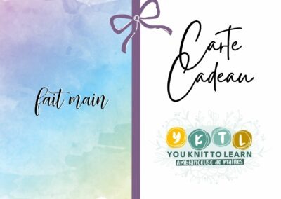 Carte cadeau 10 € chez You Knit To Learn