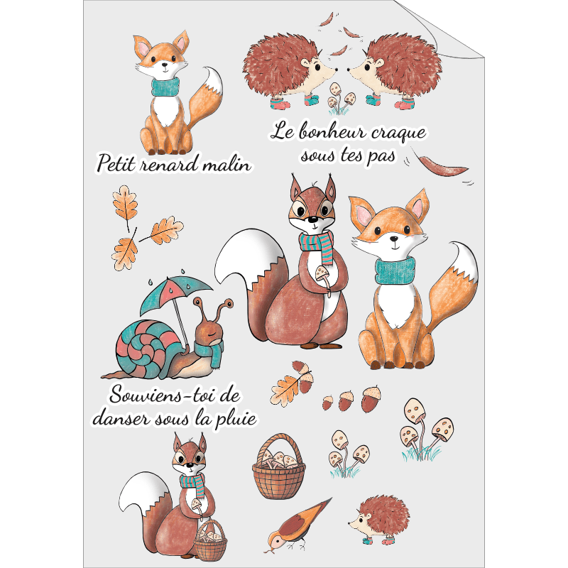 2 planches de transferts textiles - Galoux qui coud tout – Image 4